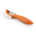 3-in-1 Potato Peeler and Brush - Orange